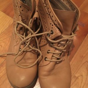Tan Boots